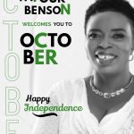 Independence Day: Favour Benson Celebrates With Nigeria